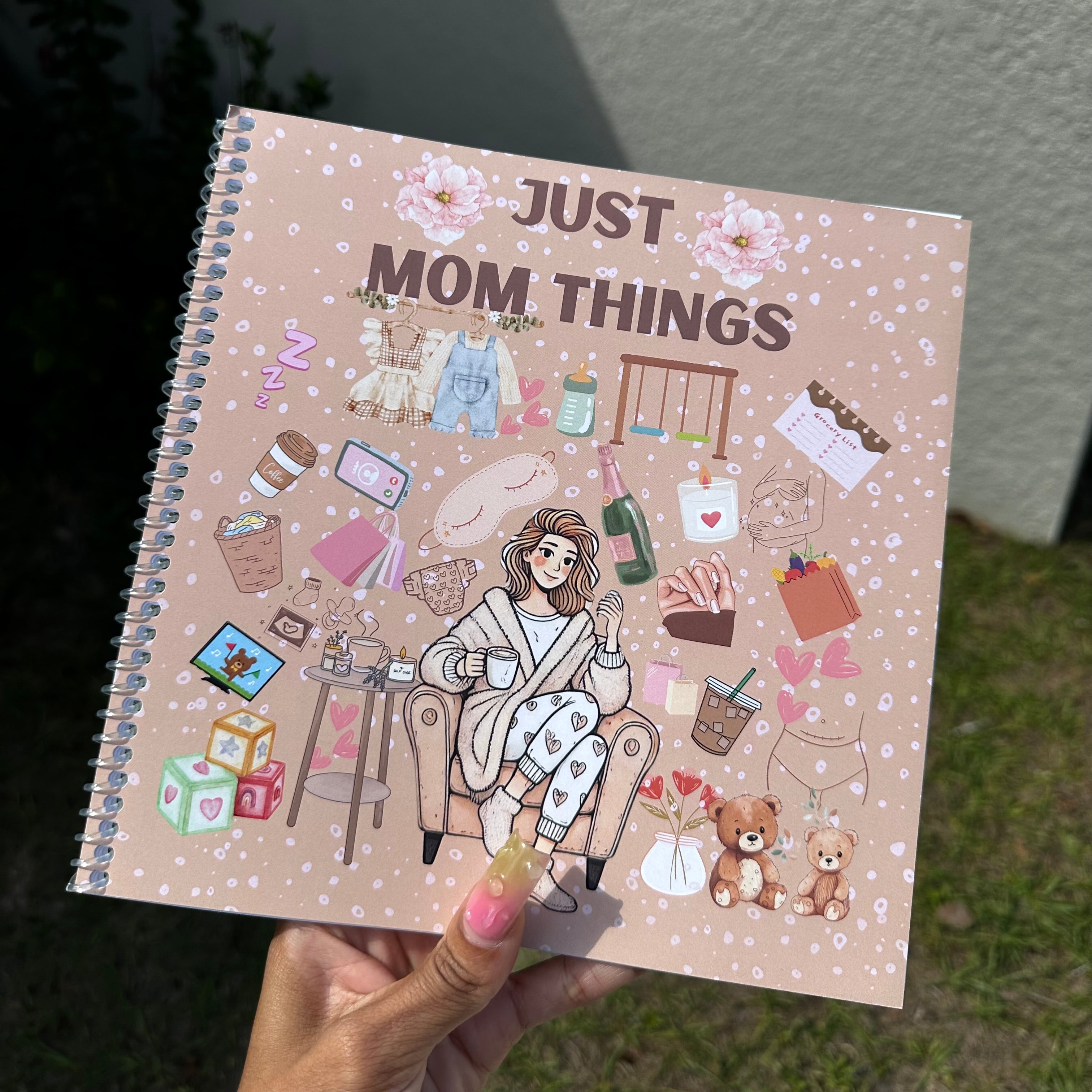 Just Mom Things Coloring Book