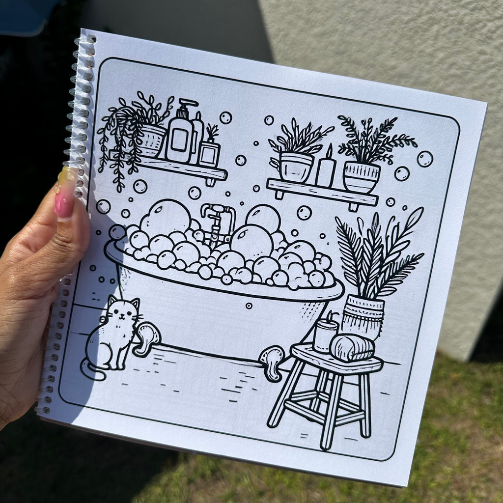 Just Mom Things Coloring Book