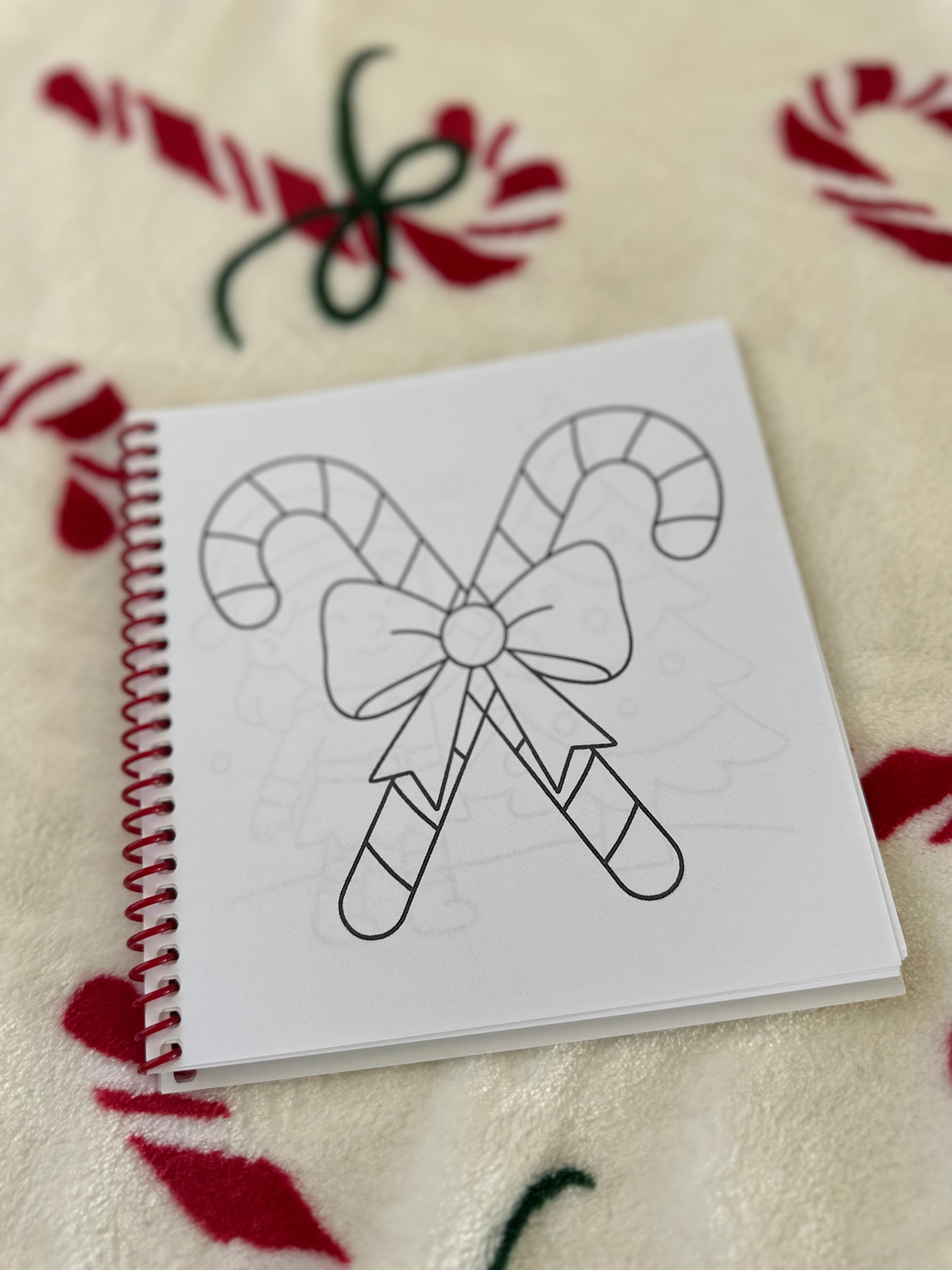 Mini Christmas Coloring Book