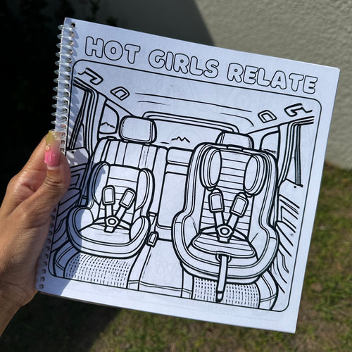 Just Mom Things Coloring Book