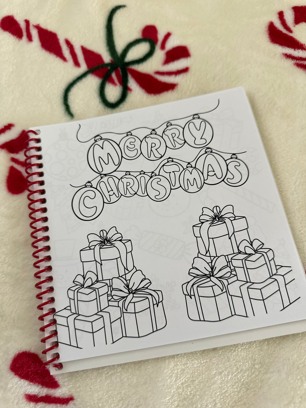 Mini Christmas Coloring Book