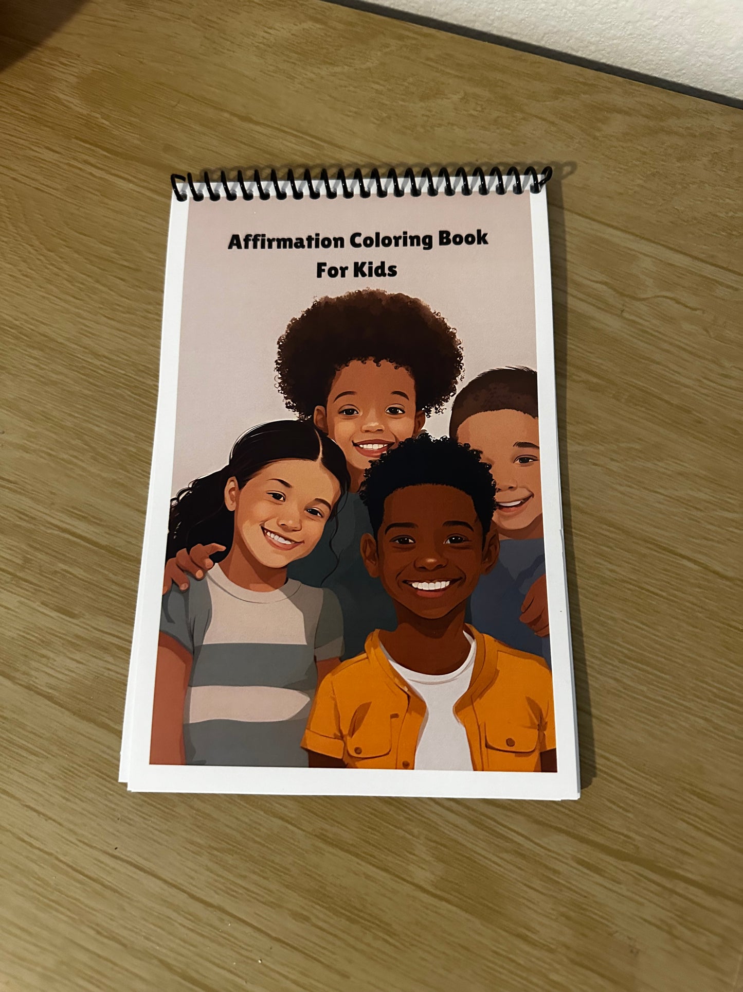 Kids Affirmation Coloring Book