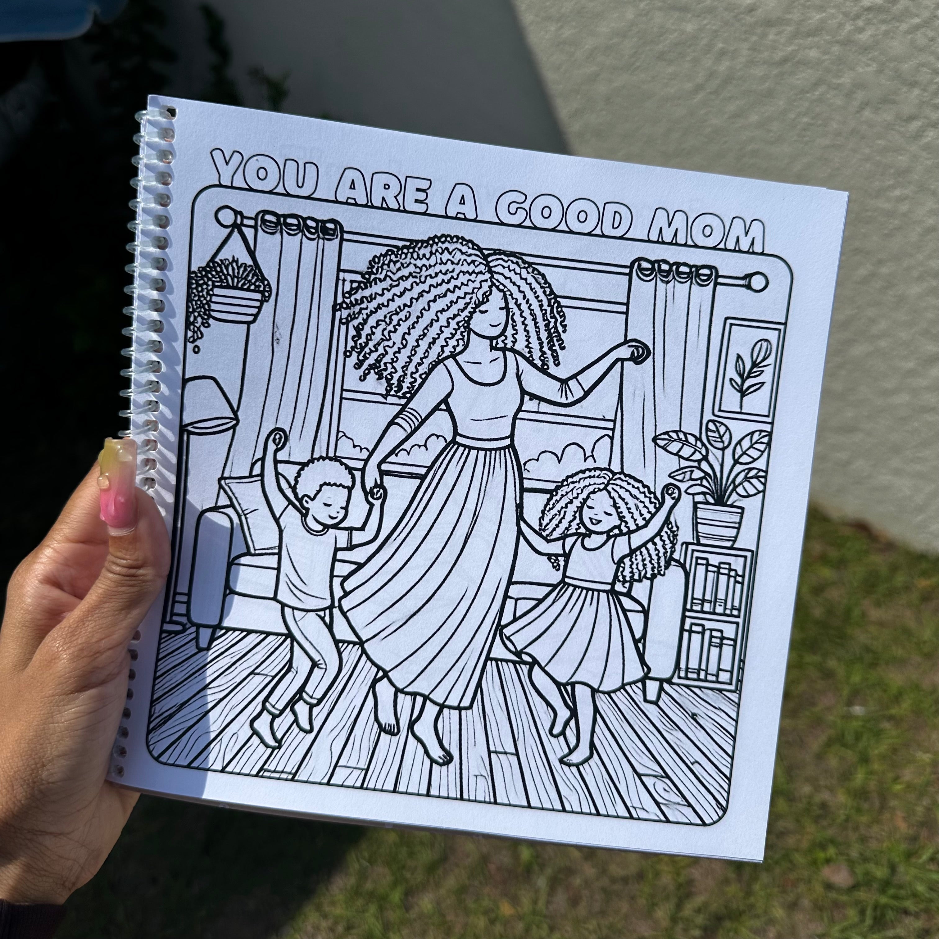 Just Mom Things Coloring Book