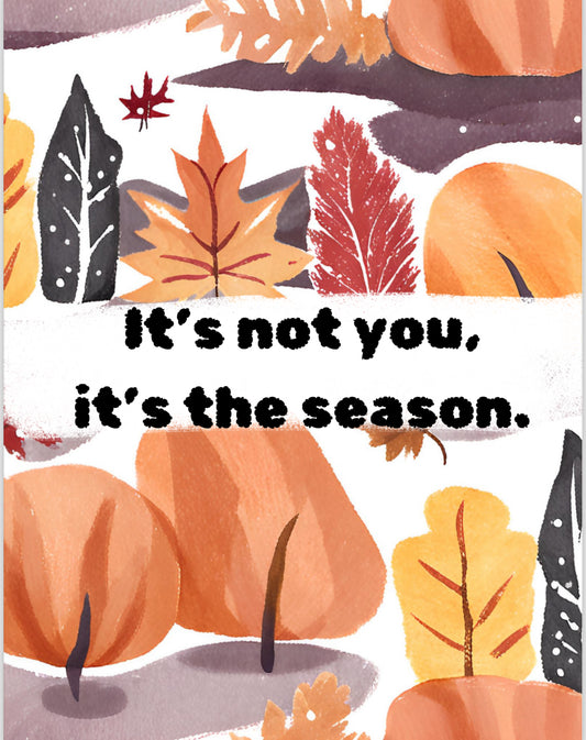 It’s Not You, It’s The Season (Digital Download)